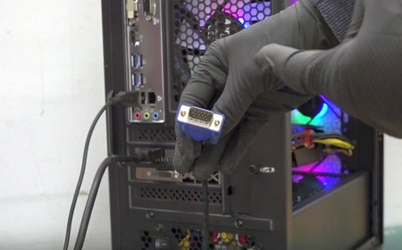 Нет сигнала на мониторе LG