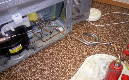 Намерзавет лёд в холодильнике LG