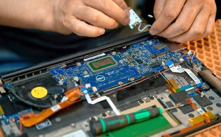 Ремонт ноутбука после залития