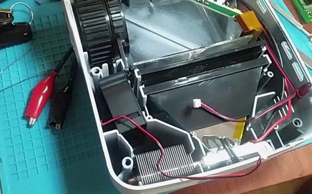 Ремонт системы охлаждения проектора