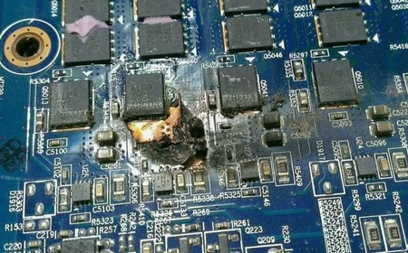 Ремонт материнской платы ноутбука