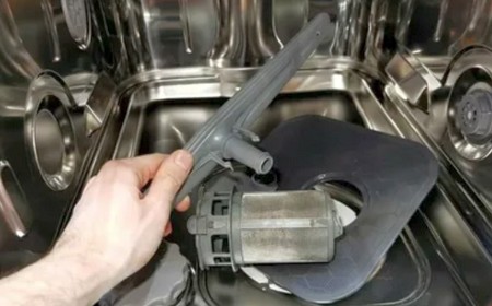 Замена импеллера посудомоечной машины