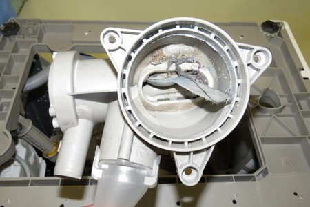 Замена насоса в стиральной машине LG