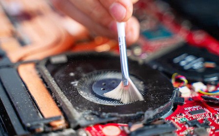 Замена системы охлаждения ноутбука