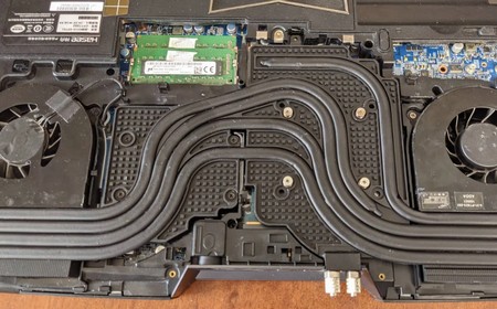 Замена системы охлаждения ноутбука