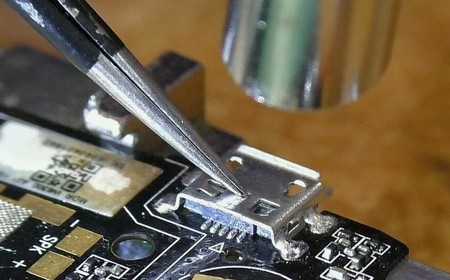 Замена разъема на моноблоке LG