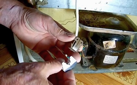 Замена реле холодильника