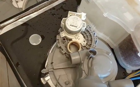 Замена ТЭНа посудомоечной машины